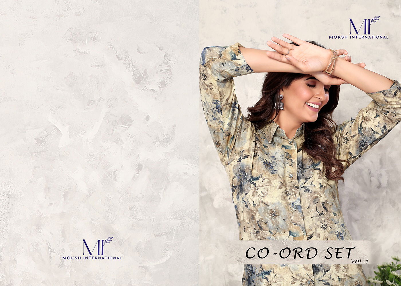 Cord Set Vol 1 By Moksh Printed Western Catalog